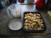 Semmelauflauf mit Zwetschgenkompott - Rezept - Bild Nr. 1525