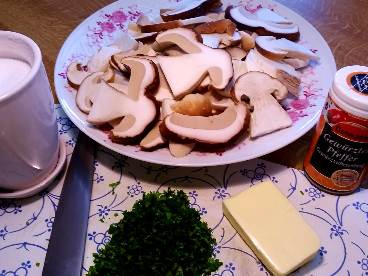 Steinpilze pur ... - Rezept - Bild Nr. 1541