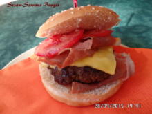 Sesam-Serrano-Burger - Rezept - Bild Nr. 1538