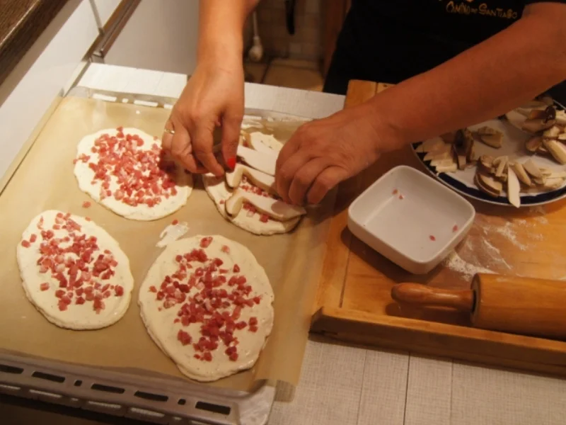 Rahmfladen mit Steinpilzen - Rezept - Bild Nr. 1550