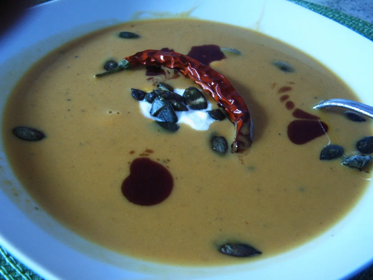 Scharfe Butternut-Suppe - Rezept - Bild Nr. 1550