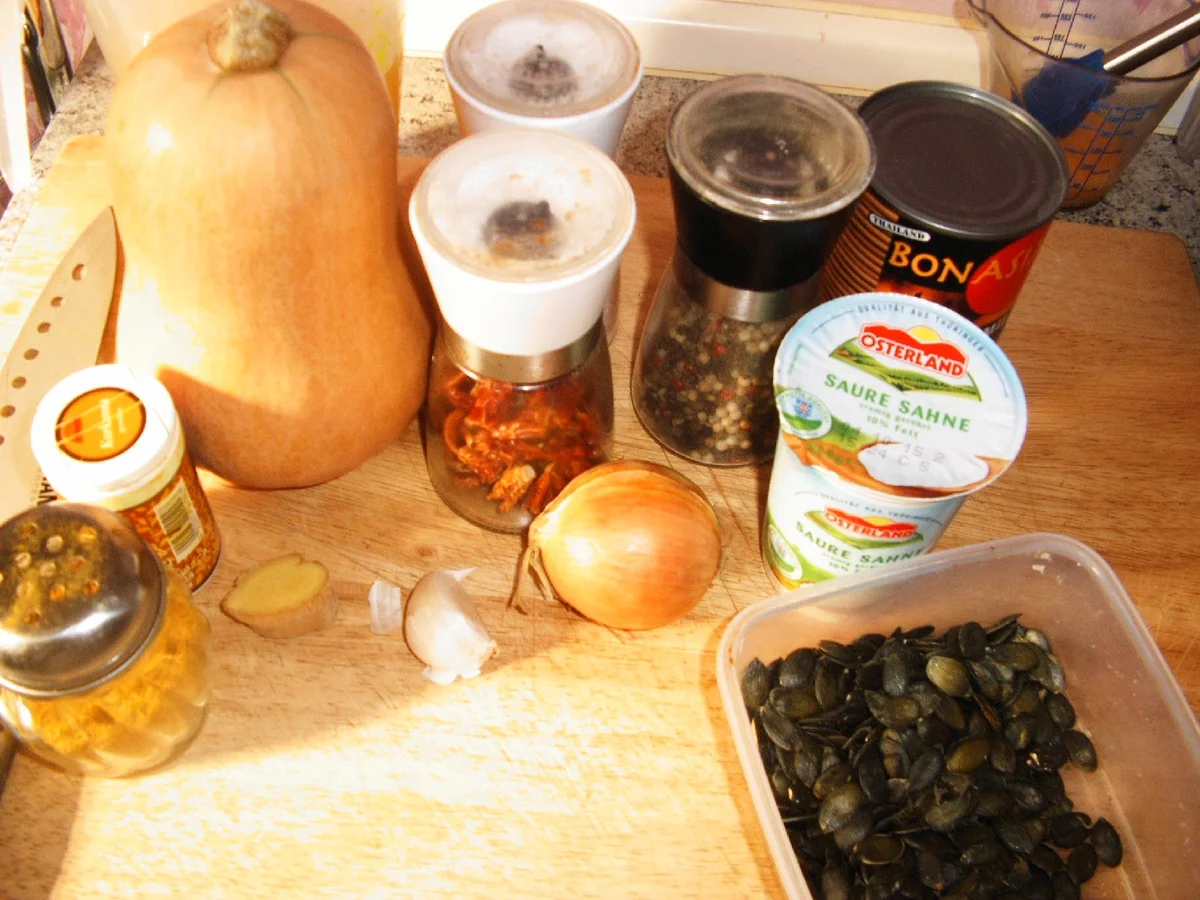 Scharfe Butternut-Suppe - Rezept - Bild Nr. 1551