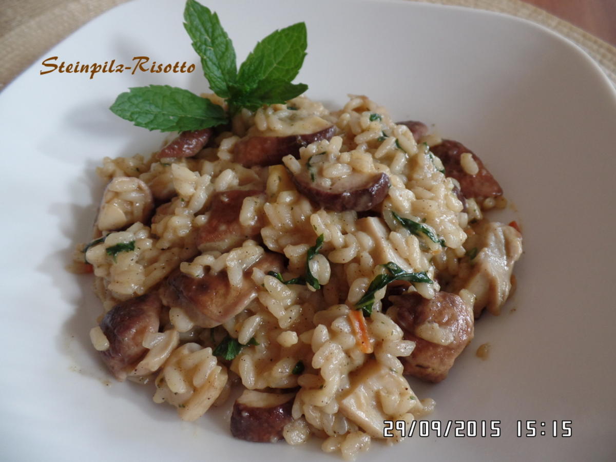 Steinpilz-Risotto - Rezept mit Bild - kochbar.de