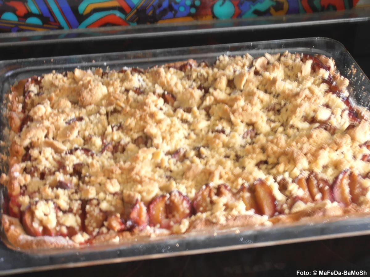 Zwetschgen-Datschi mit Gewürzstreusel - Rezept - Bild Nr. 1551