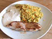 Gemüse-Couscous mit Zitronenjoghurt - Rezept - Bild Nr. 1550