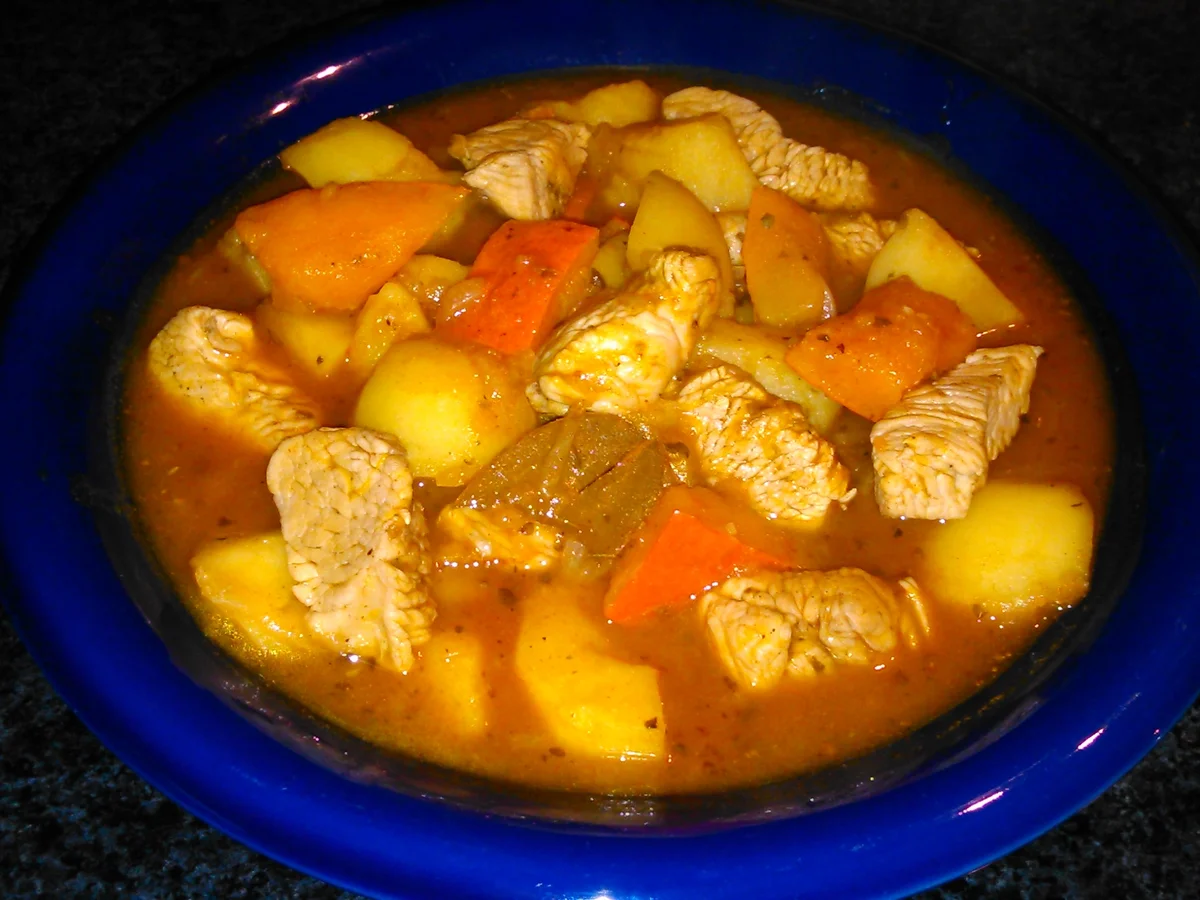 Kartoffeleintopf mit Kürbis und Pute - Rezept - Bild Nr. 1550