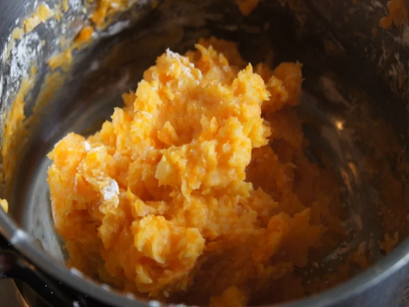 Möhren-Kartoffel-Knödel mit Waldpilzragout - Rezept - Bild Nr. 1555