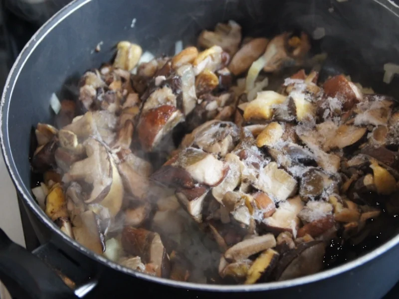 Möhren-Kartoffel-Knödel mit Waldpilzragout - Rezept - Bild Nr. 1558