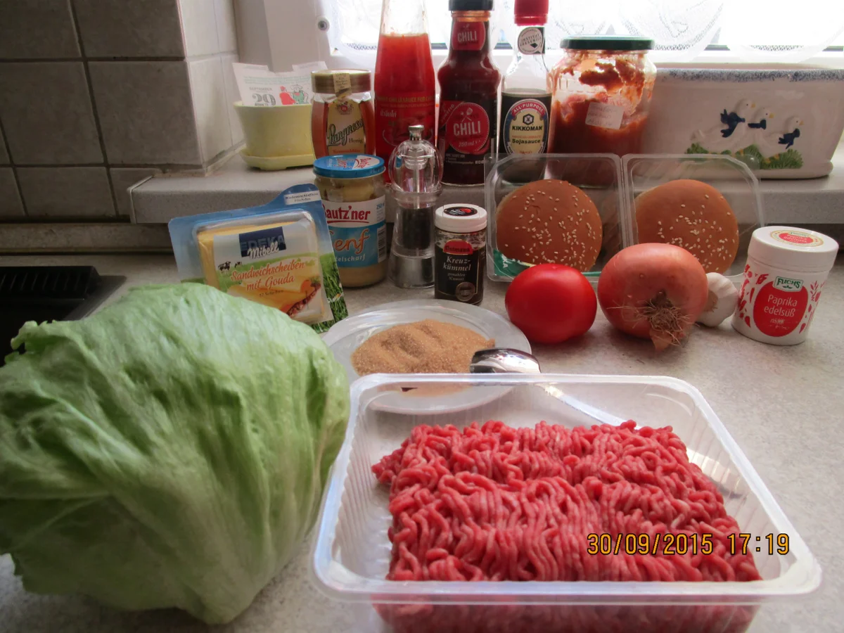 Rezept: Burger á la Arnim Bild Nr. 1568 Burger á la Arnim - Rezept - Bild Nr. 1568