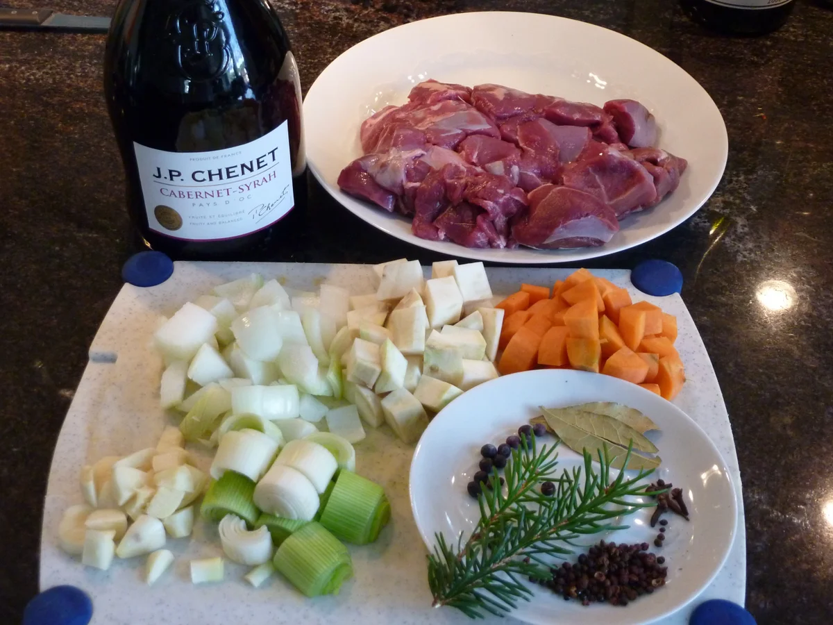 Rezept: Damhirsch - Pfeffer Bild Nr. 1575 Damhirsch - Pfeffer - Rezept - Bild Nr. 1575