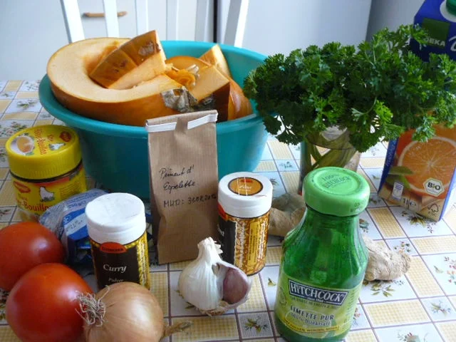Kürbissuppe mit Ingwer und Orangensaft - Rezept - Bild Nr. 1590