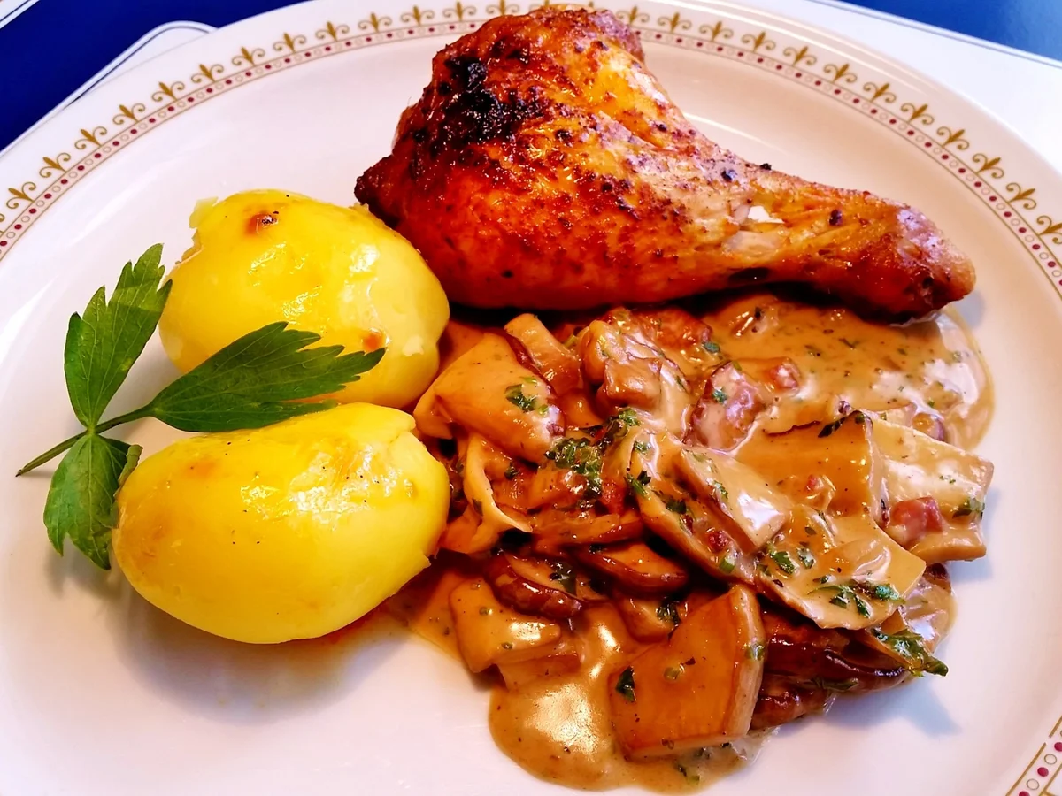 Steinpilze - heute mal in rahmiger Soße - Rezept - Bild Nr. 1594