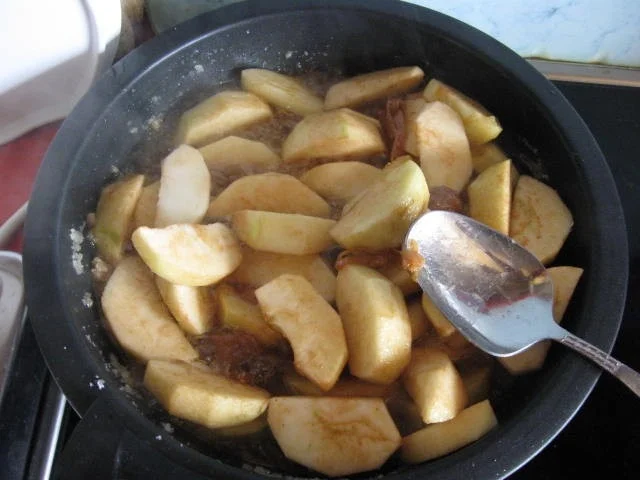 Käsekuchen mit Apfel und Karamell - Rezept - Bild Nr. 1616