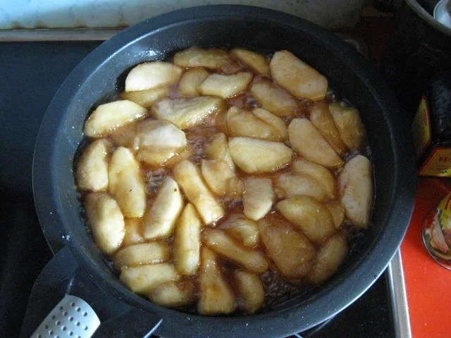 Käsekuchen mit Apfel und Karamell - Rezept - Bild Nr. 1617