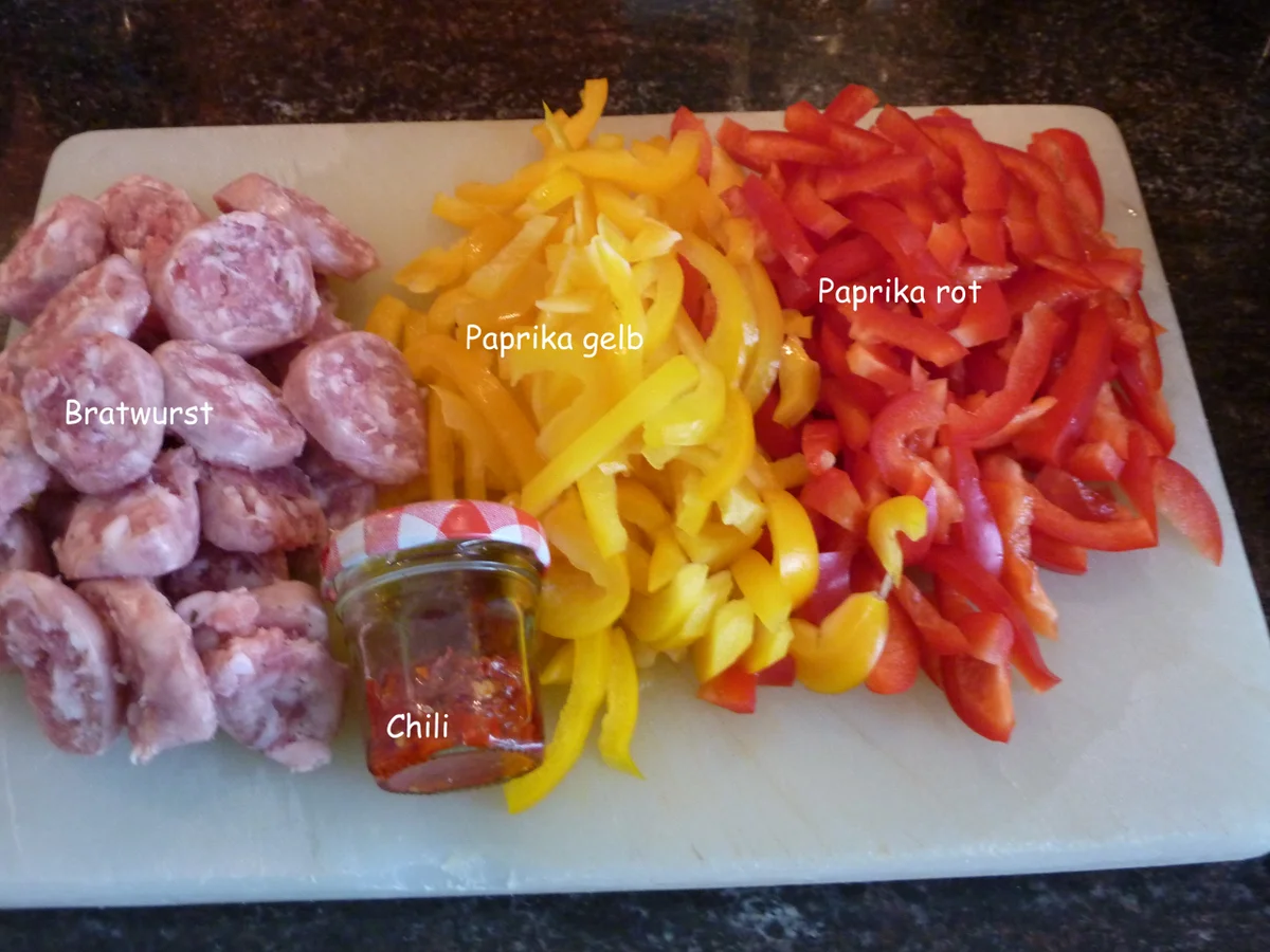 Maccheroni con verza e peperoni - Rezept - Bild Nr. 1610