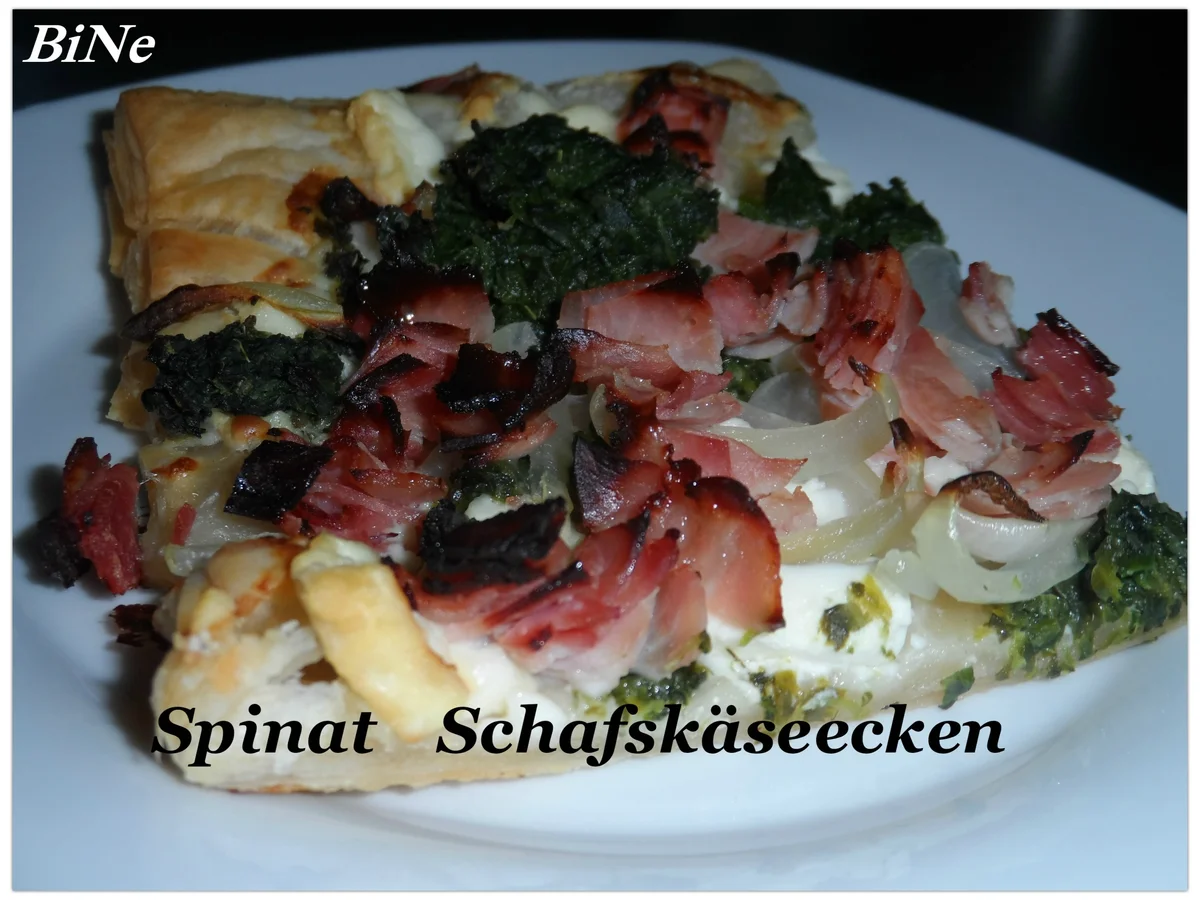 BiNe` S SPINAT SCHAFSKÄSEECKEN - Rezept - Bild Nr. 1629