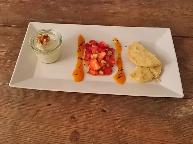 Erdbeere, Gurke, Mascarpone, Keks - Rezept - Bild Nr. 1644