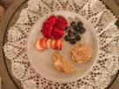 Haselnussparfait mit obstiger Beilage - Rezept - Bild Nr. 1646