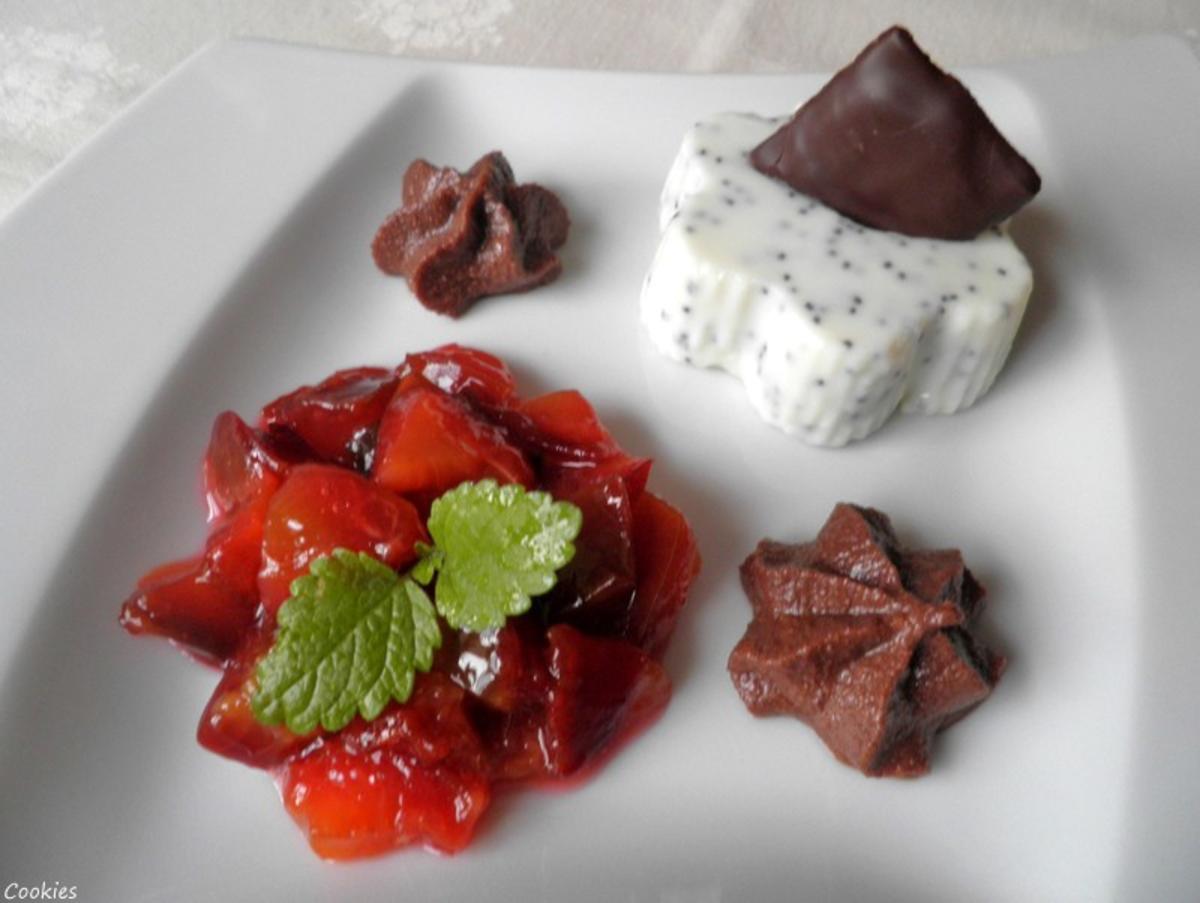 Weißer Schokoladen - Mohn - Pudding ... - Rezept - Bild Nr. 1647