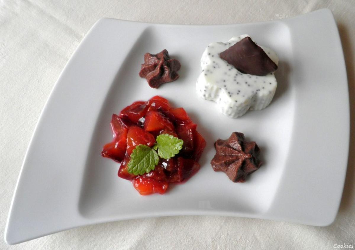 Weißer Schokoladen - Mohn - Pudding ... - Rezept - Bild Nr. 1648