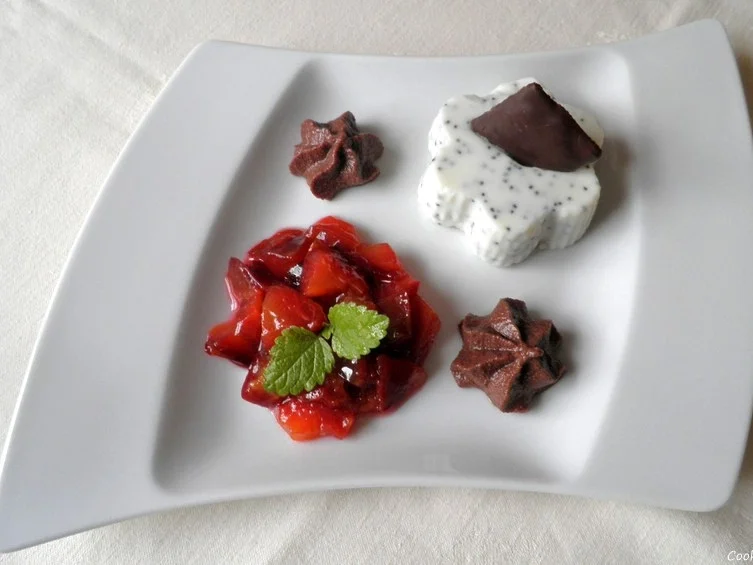 Weißer Schokoladen - Mohn - Pudding ... - Rezept - Bild Nr. 1648