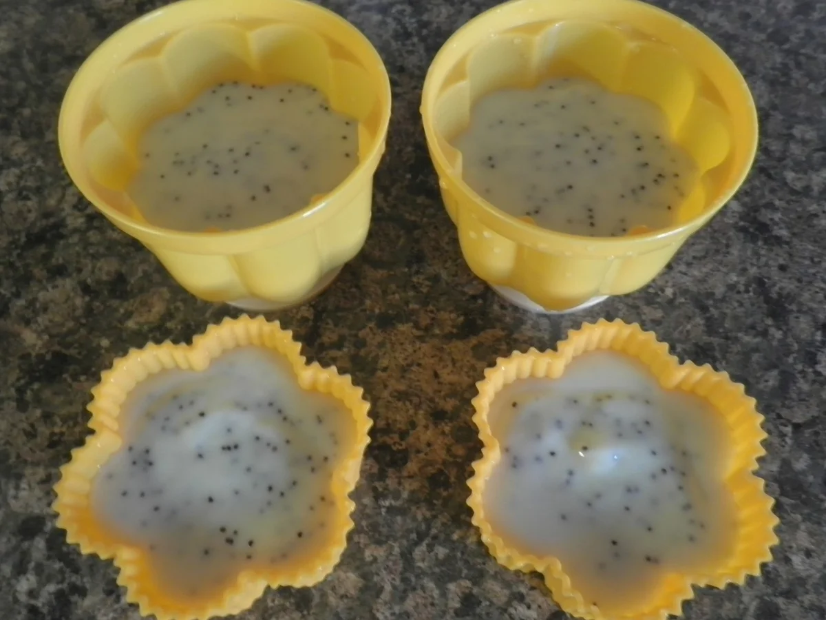 Weißer Schokoladen - Mohn - Pudding ... - Rezept - Bild Nr. 1647