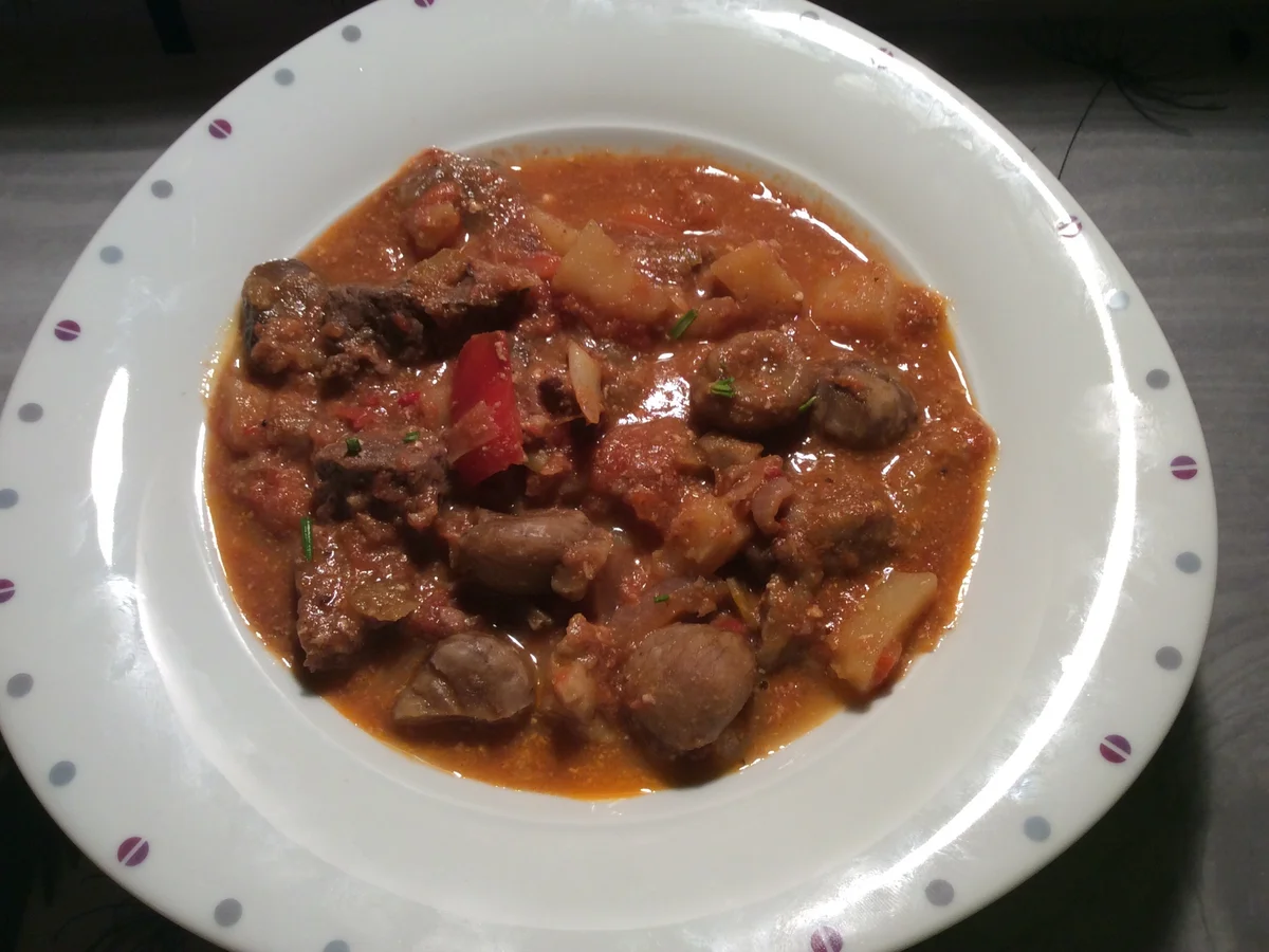 Gulasch mit Maronen aus dem Ofen - Rezept - Bild Nr. 1660