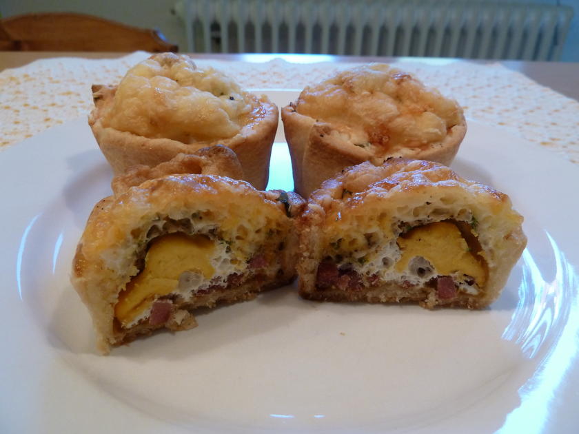 Herzhafte Muffins bzw. Mini-Pasteten - Rezept - kochbar.de