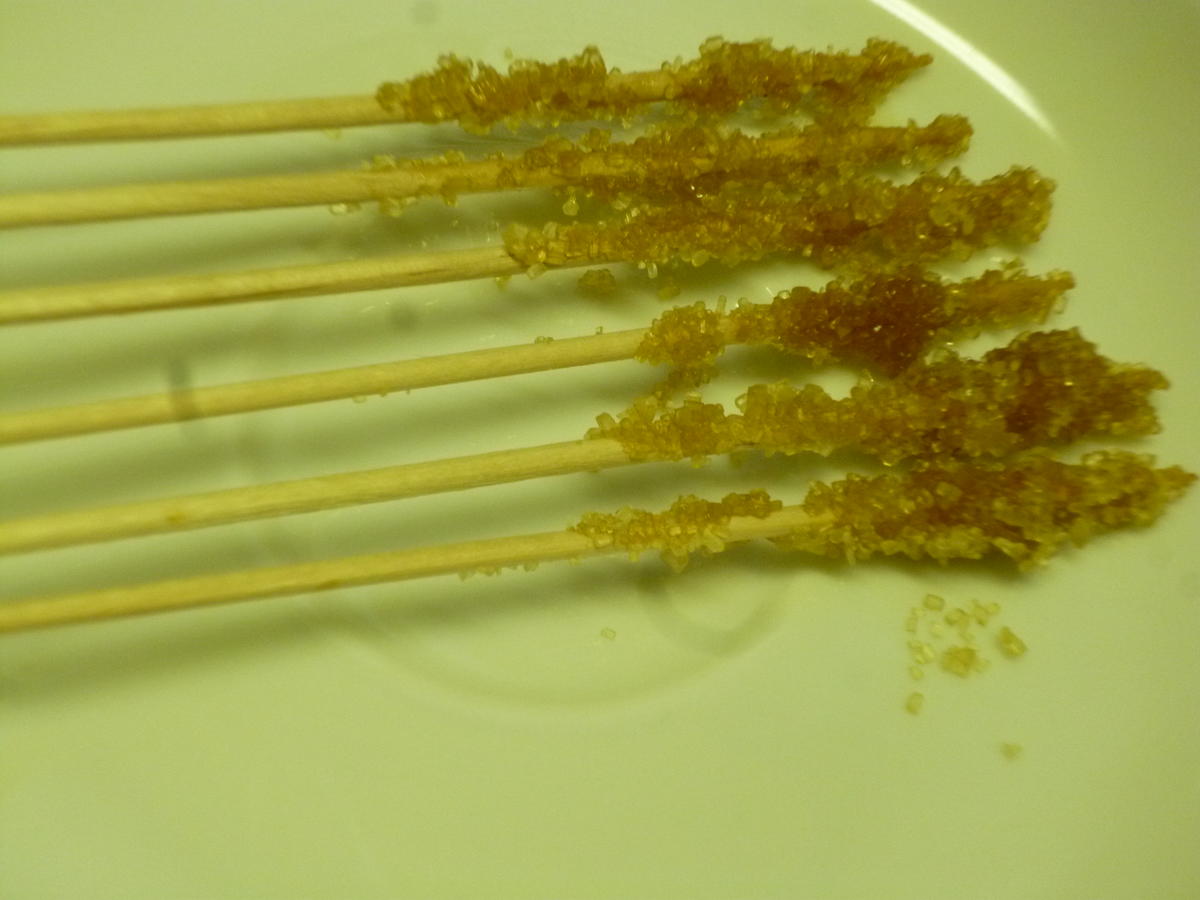 Kandis-Sticks / Zucker-Sticks / Tee-Sticks - Rezept - Bild Nr. 1691