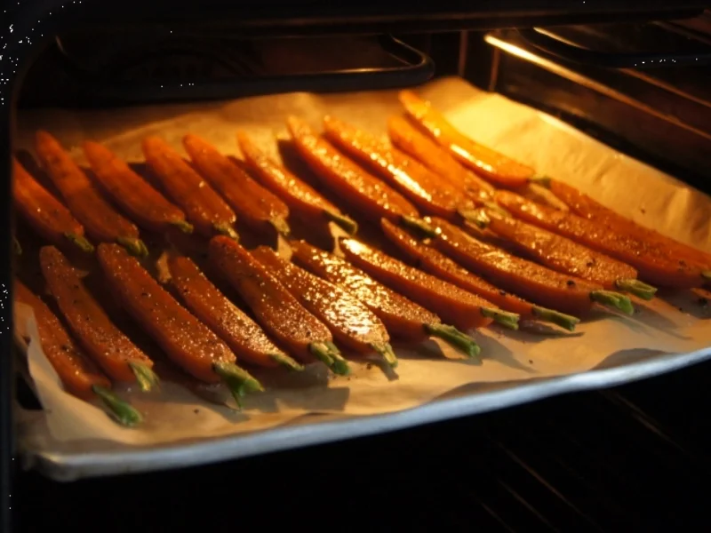 Kalbsschnitzel mit Karotten-Kartoffelstampf und Backofenkarotten - Rezept - Bild Nr. 1697