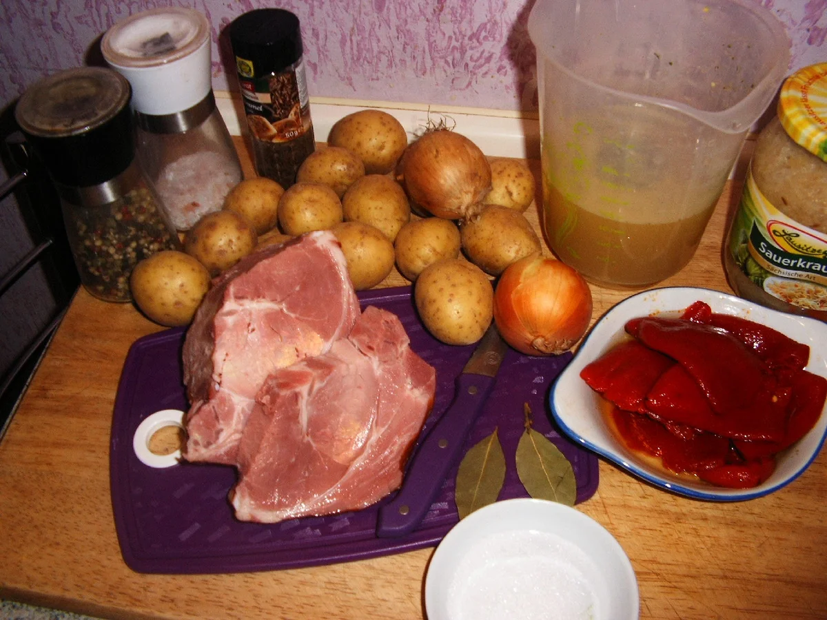 Rezept: Szegediner-Kasseler-Gulasch Bild Nr. 1685 Szegediner-Kasseler-Gulasch - Rezept - Bild Nr. 1685