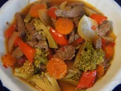 Rindfleischwok mit Gemüse - Rezept - Bild Nr. 1691