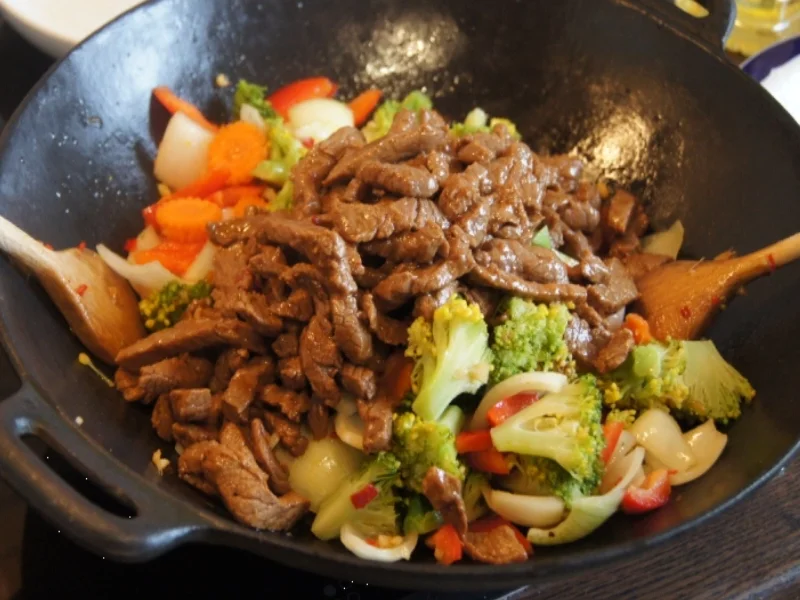 Rindfleischwok mit Gemüse - Rezept - Bild Nr. 1706