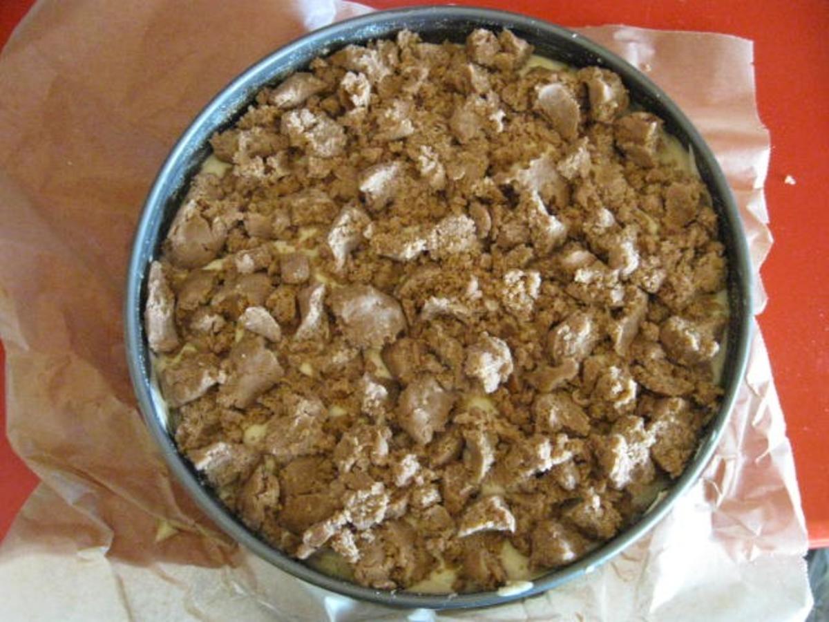 Apfelkuchen mit Sauerrahm und Streusel - einfach - von manschie