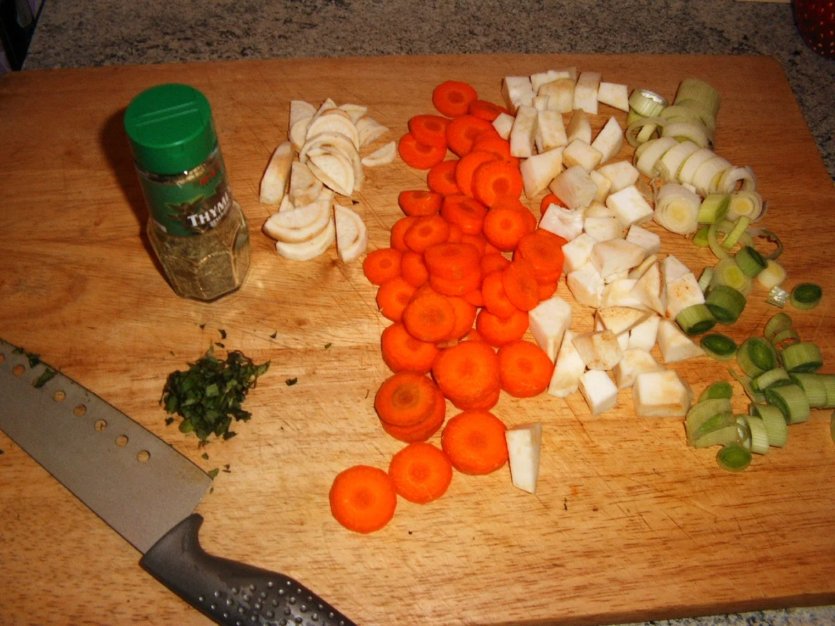 Rezept: Erbseneintopf mit Kasseler Bild Nr. 1697 Erbseneintopf mit Kasseler - Rezept - Bild Nr. 1697