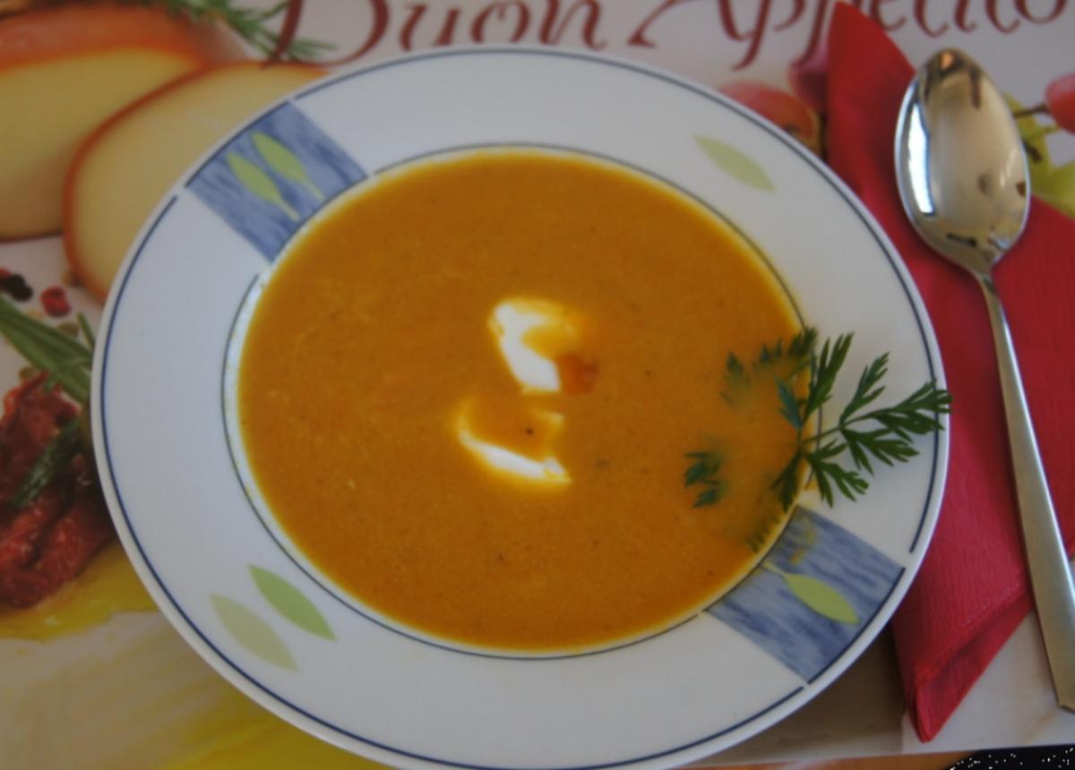 Orangen-Möhren-Suppe - Rezept - Bild Nr. 1716