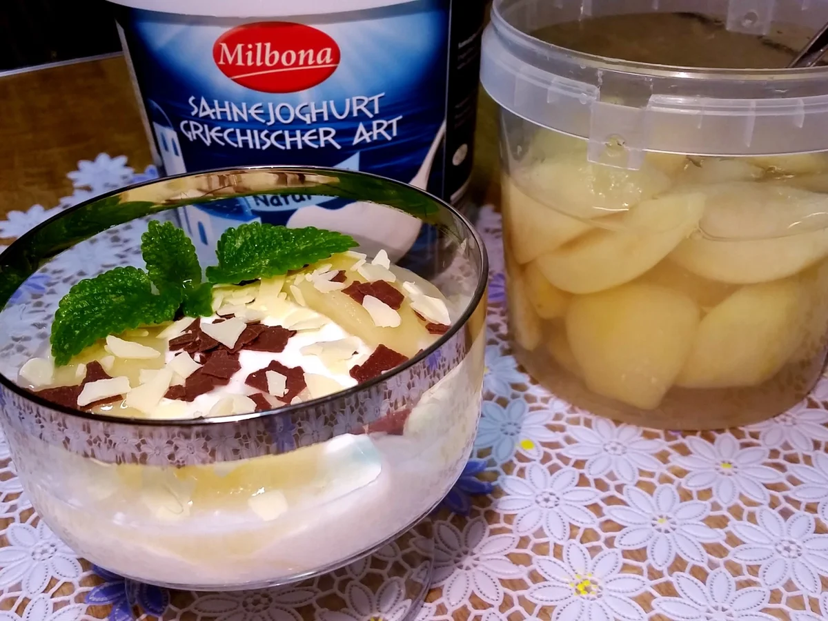 Rezept: Birnen-Kompott Bild Nr. 1716 Birnen-Kompott - Rezept - Bild Nr. 1716