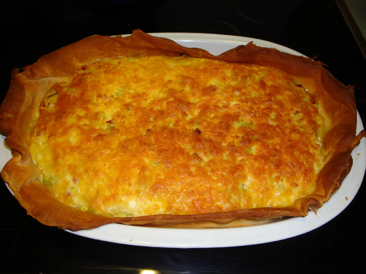 Rezept: Lauchkuchen Bild Nr. 1720 Lauchkuchen - Rezept - Bild Nr. 1720