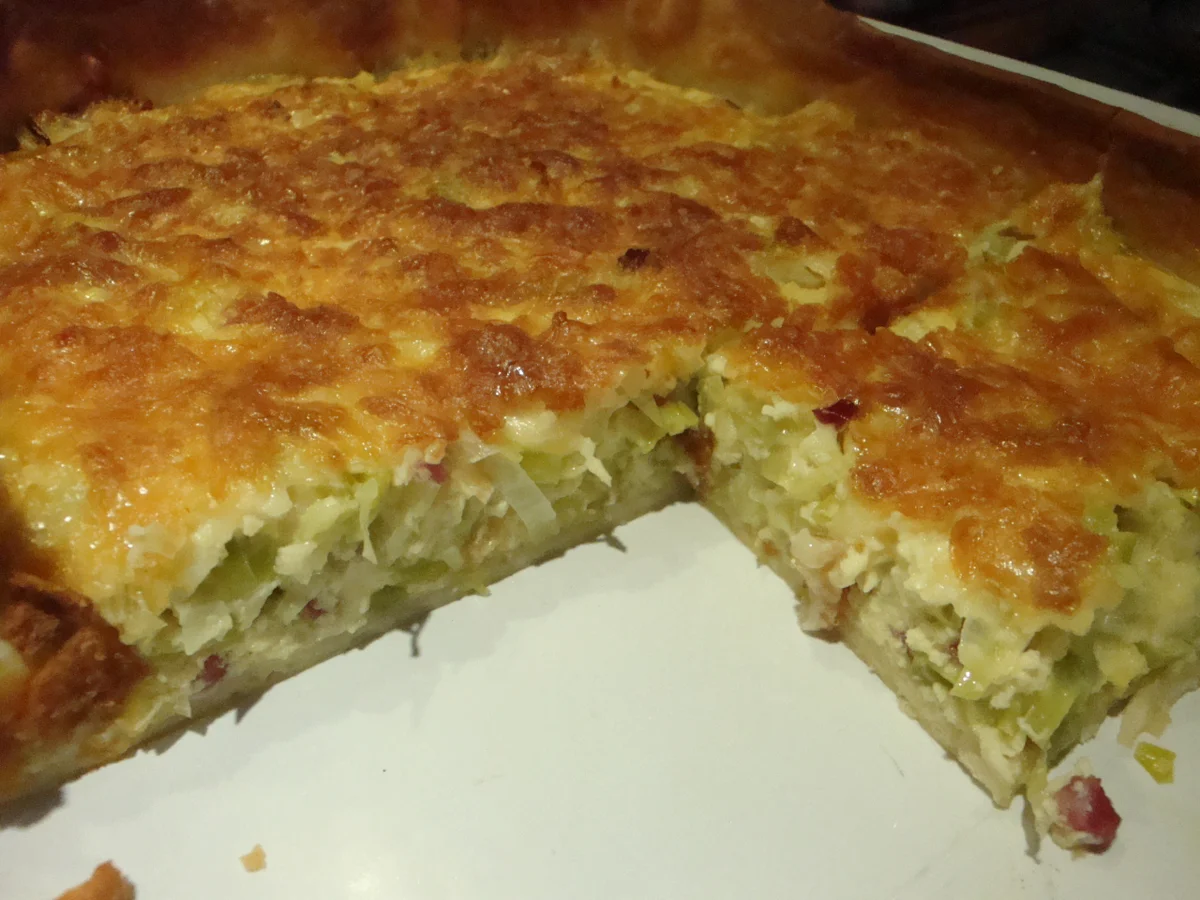 Rezept: Lauchkuchen Bild Nr. 1722 Lauchkuchen - Rezept - Bild Nr. 1722