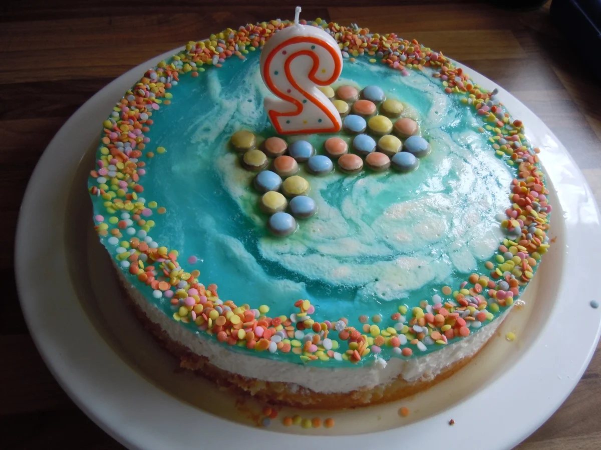Blaue Torte - Rezept - Bild Nr. 1744