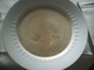 Pilzcremsuppe mit geschlagener Sahne - Rezept