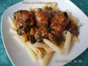 Nudeln mit Klößchensauce - Rezept - Bild Nr. 1744