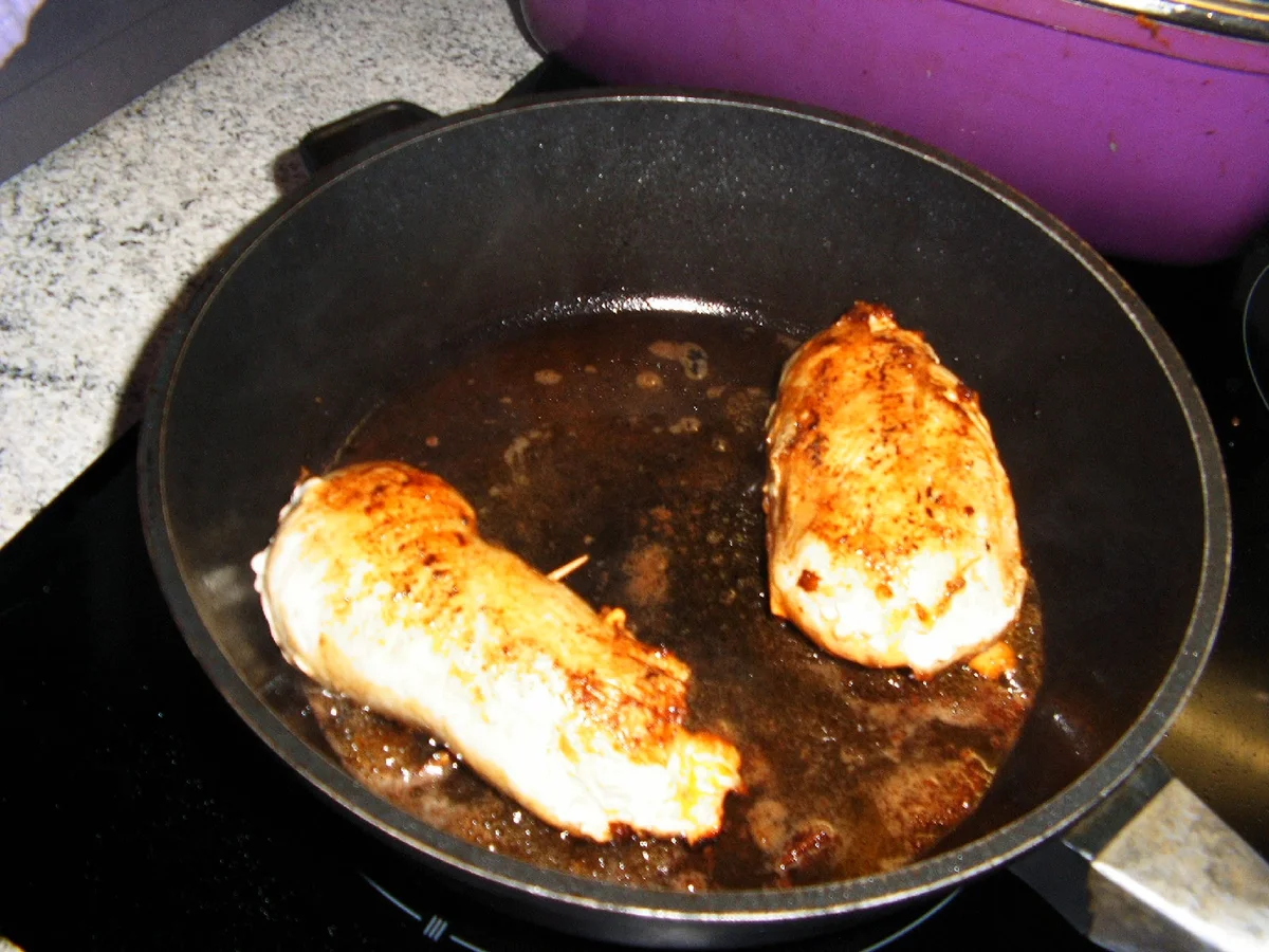 Puszta-Hähnchenbrustpfanne - Rezept - Bild Nr. 1759