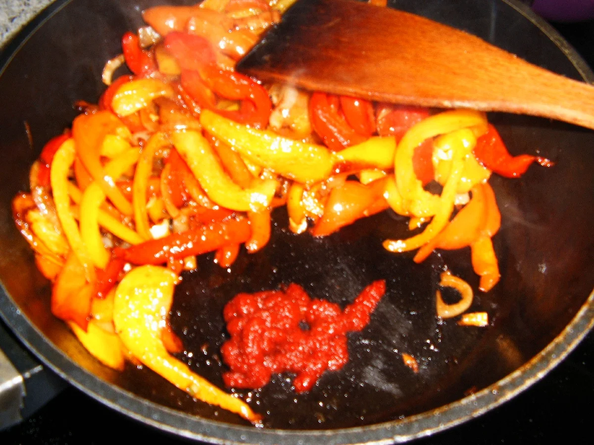 Puszta-Hähnchenbrustpfanne - Rezept - Bild Nr. 1762