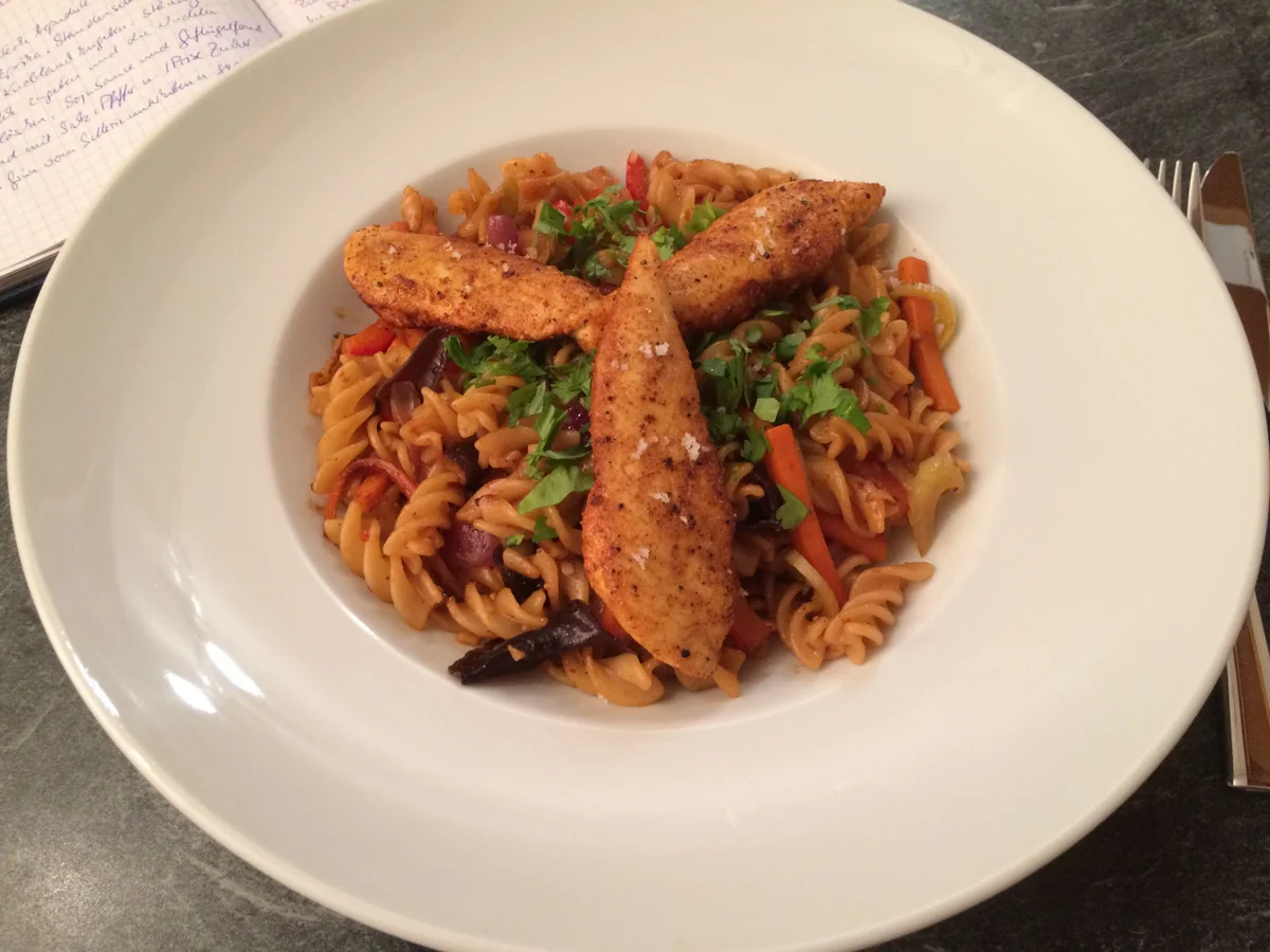 Rezept: Mein Ruck-Zuck-Reste-Bami-Goreng Bild Nr. 1755 Mein Ruck-Zuck-Reste-Bami-Goreng - Rezept - Bild Nr. 1755