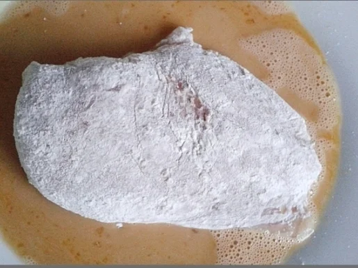 Hähnchenbrustfilet  raffiniert paniert und „goldig“ gebraten - Rezept - Bild Nr. 1782