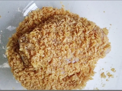 Hähnchenbrustfilet  raffiniert paniert und „goldig“ gebraten - Rezept - Bild Nr. 1787