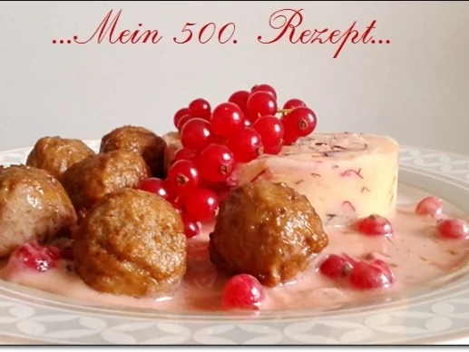 Eine fruchtige  Preiselbeersauce zu Fleischbällchen  und ... - Rezept - Bild Nr. 1779