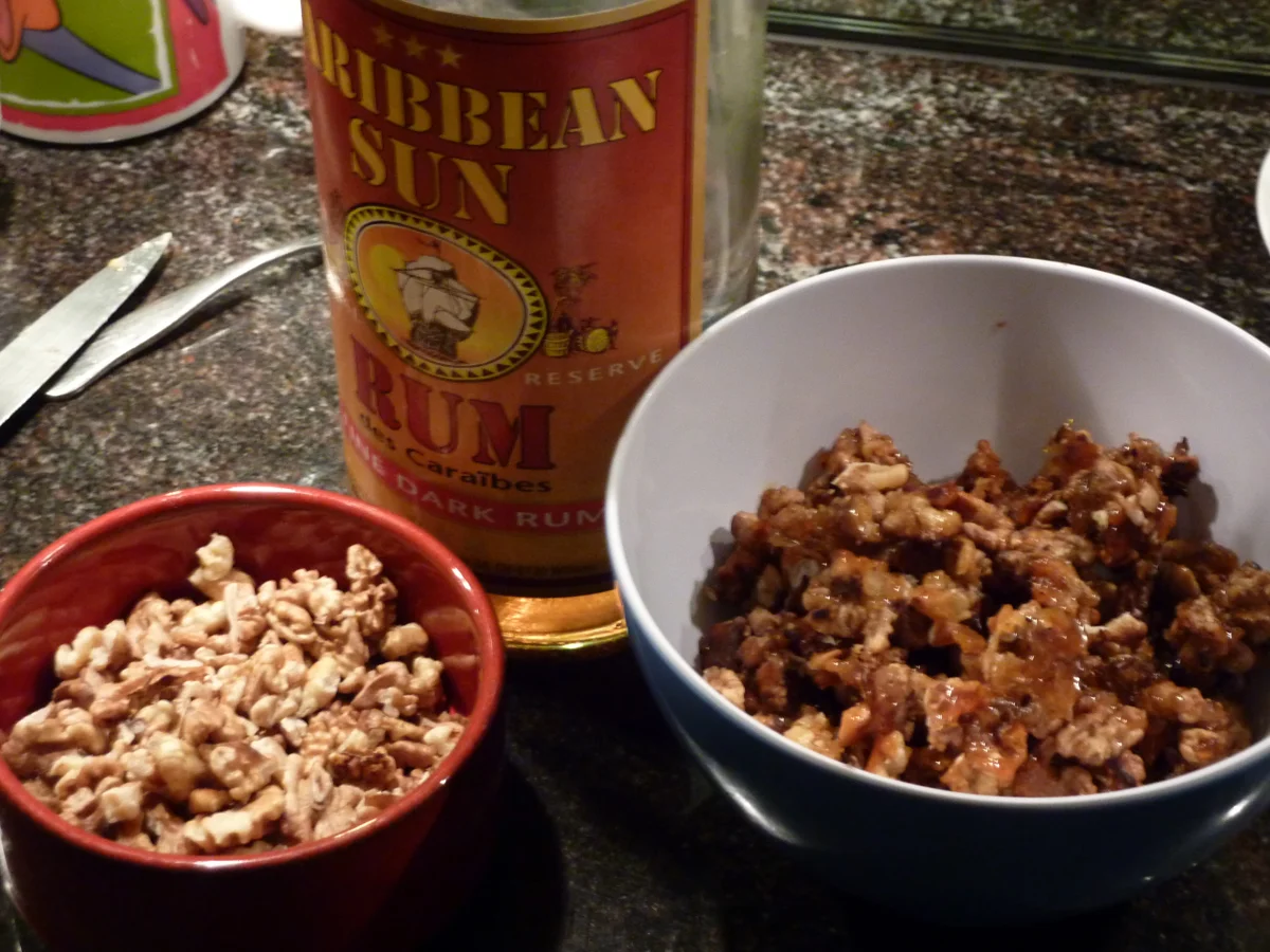 Bananen-Schokolade-Walnuss Kuchen - Rezept - Bild Nr. 1829