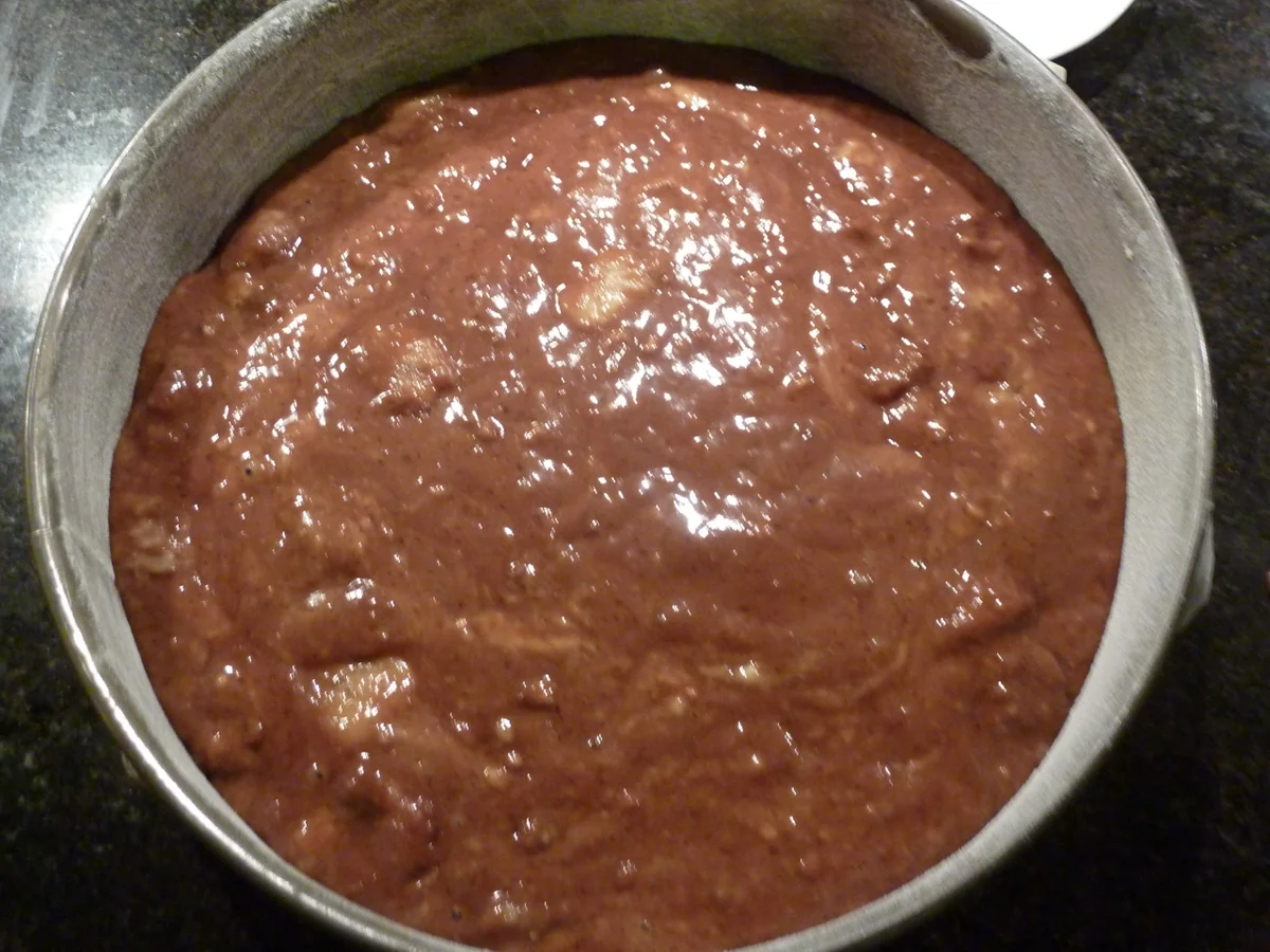 Bananen-Schokolade-Walnuss Kuchen - Rezept - Bild Nr. 1835